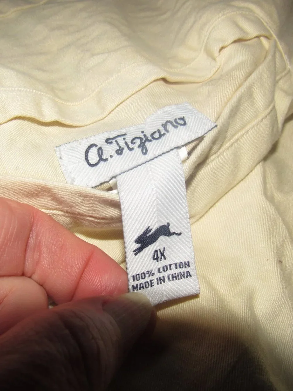A. Tiziano Reversible Jacket Size 4X USED